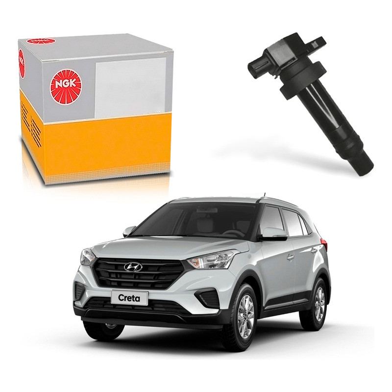 1 Bobina De Ignição Ngk Creta 1.6 16v 2017 A 2019 em Oferta na Shopee