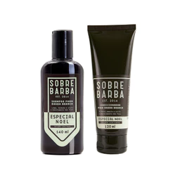 Kit Sobrebarba - Shampoo e Condicionador para Barbas Brancas