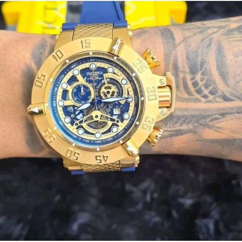 Relógio Masculino Invicta Subaqua Noma III Relógio De Luxo