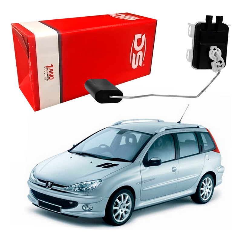 Sensor Nivel Combustivel 206 Sw 1.4 1.6 Flex 2005 A 2008