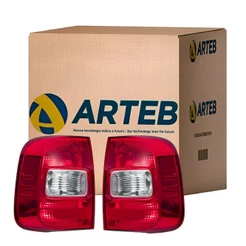 Par Lanterna Traseira Saveiro G5 G6 2008-2016 Cristal Original ARTEB