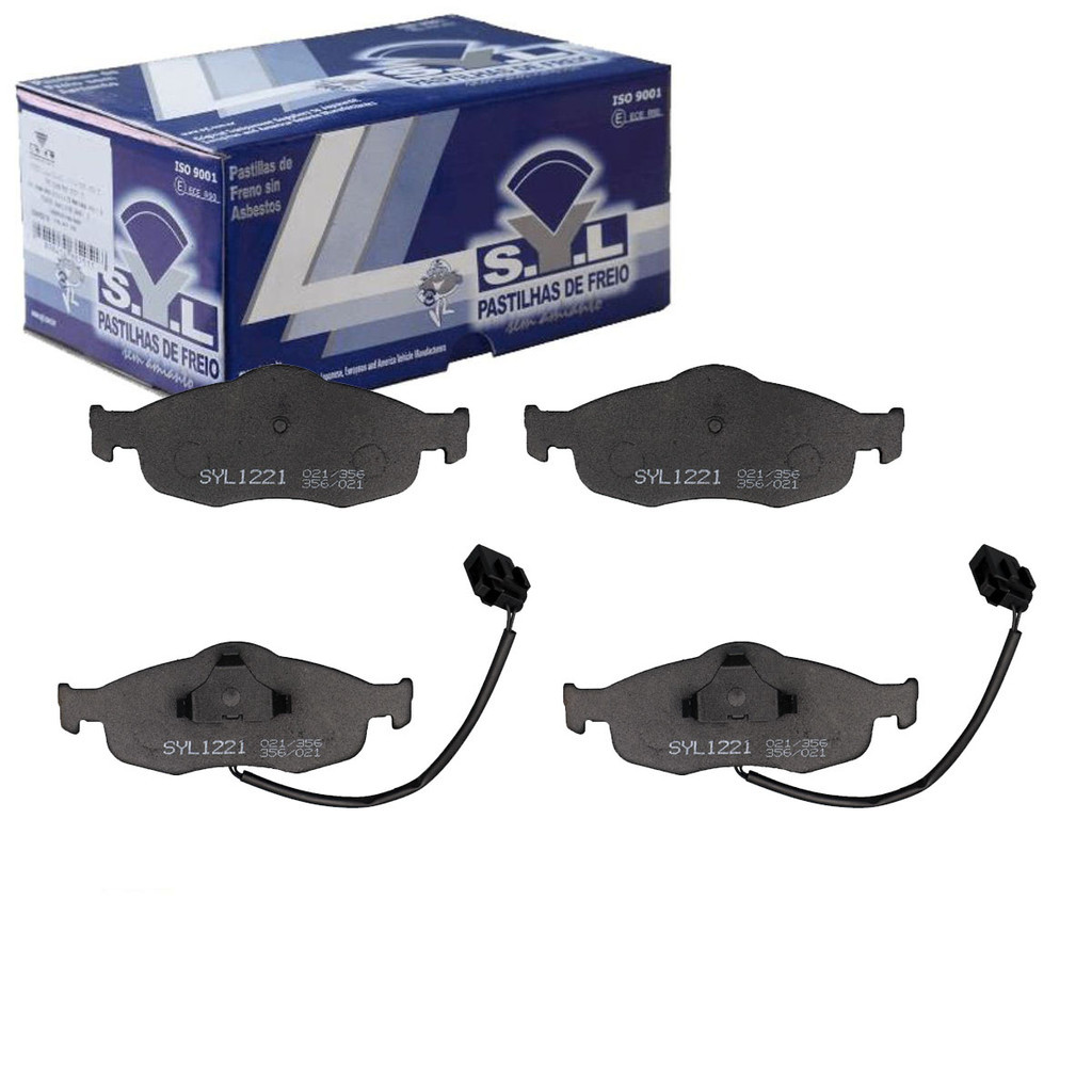 Pastilha De Freio Dianteira 156 1997 A 2004 / Mondeo 1993 A 2006 / Sonata 1998 A 2001 / Xtype 2001 A 2009