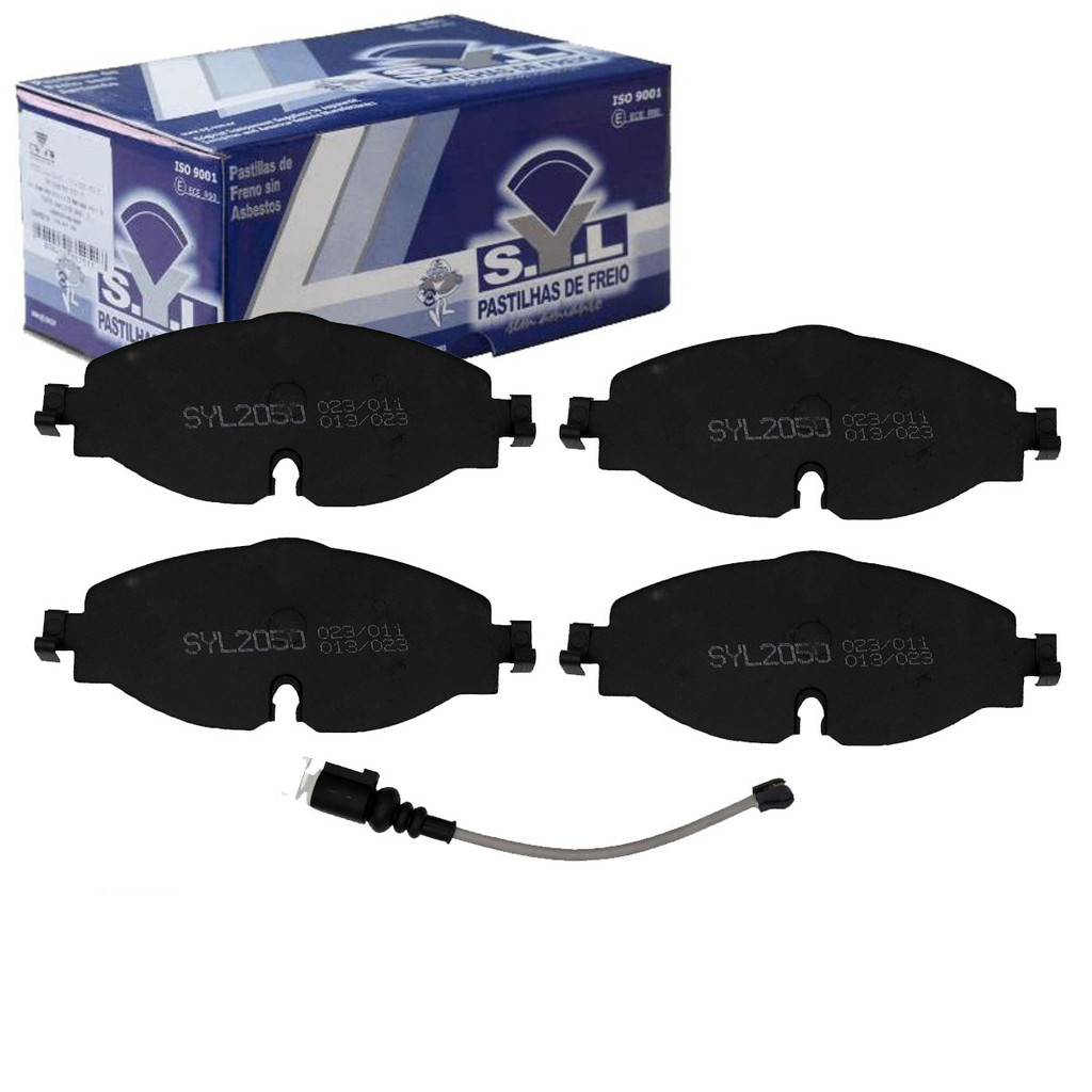Pastilha De Freio Dianteiro - A3 Sportback 1.4 16V Tfsi 2012 A 2015 / A3 Sportback 1.8 16V Tfsi 2012 A 2015 / Golf