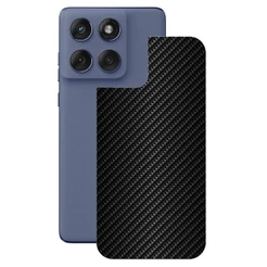 Película para Motorola Moto Edge 60 Fusion - Traseira de Fibra de Carbono Preta - Gshield