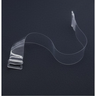 Kit 2 à 6 Alças de Silicone Invisível Para Sutiã Transparente Antialérgica Ajustável e Confortável