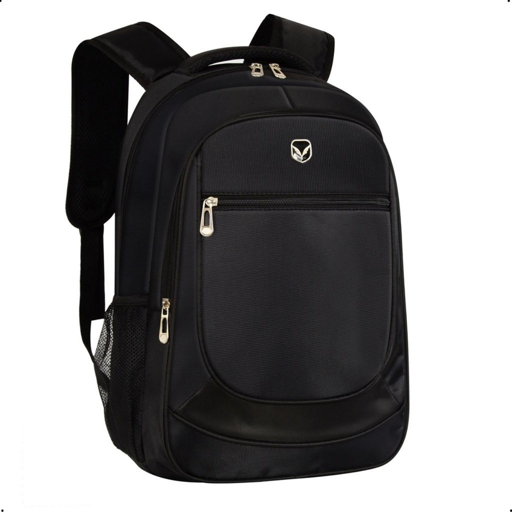 Mochila Executiva Preta para Notebook 18 Polegadas | Impermeável | Cabo de Aço e USB Reforçada