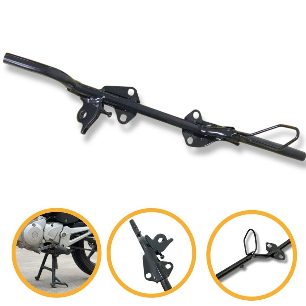 Estribo Pedal Apoio Suporte Cg 125 Start 2014 A 2022 / Cg 160 Titan Fan 2014 Até 2023 Pro Tork