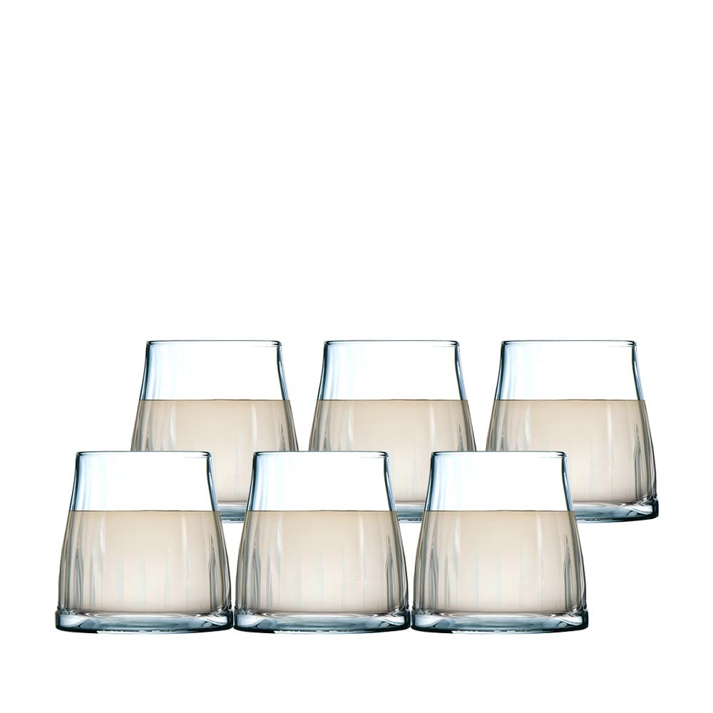 Jogo de Copo de Vidro Bucolique Baixo 6 pcs 300ml - Arcoroc