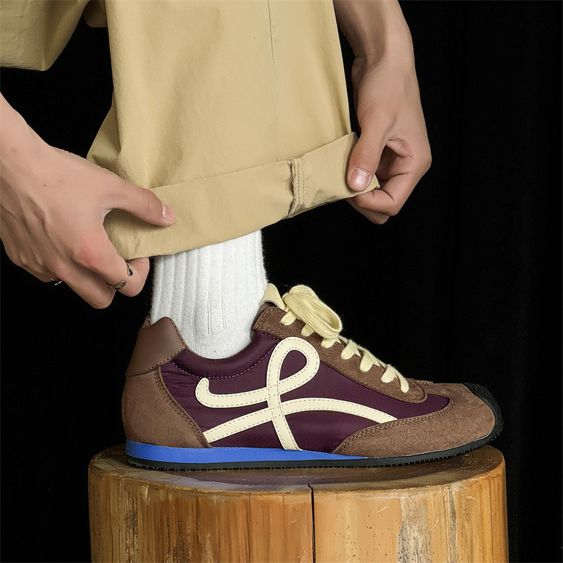 Estilo celebridade sapatos de treinamento alemão sapatos masculinos 2026 novo estilo sapatos masculinos na moda esportes