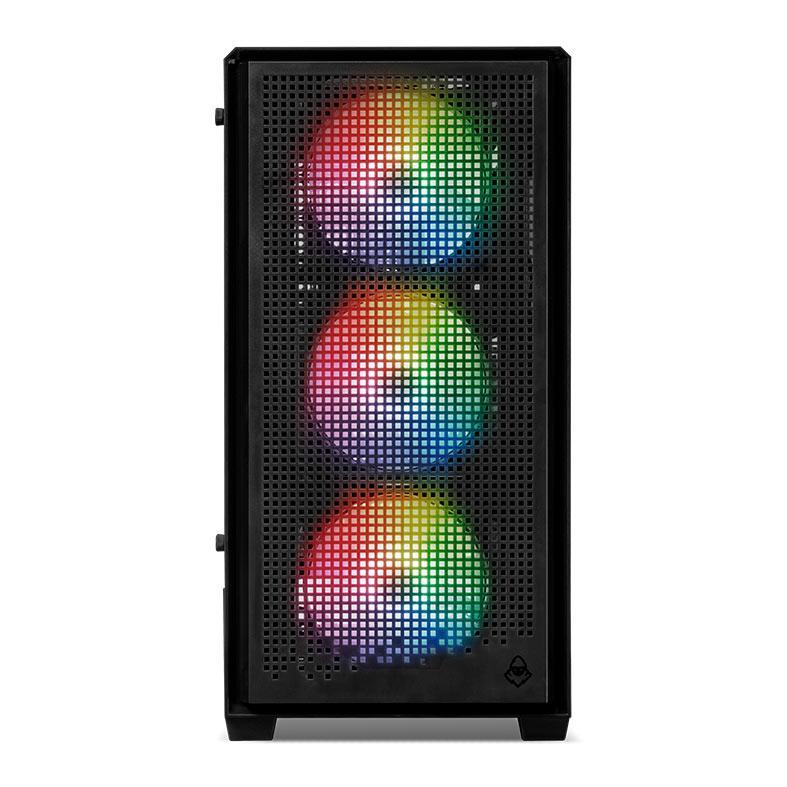 Gabinete Gamer Mancer Mugen, Full-Tower, Lateral de Vidro, Preto, MCR-MGN-BK · foto 2