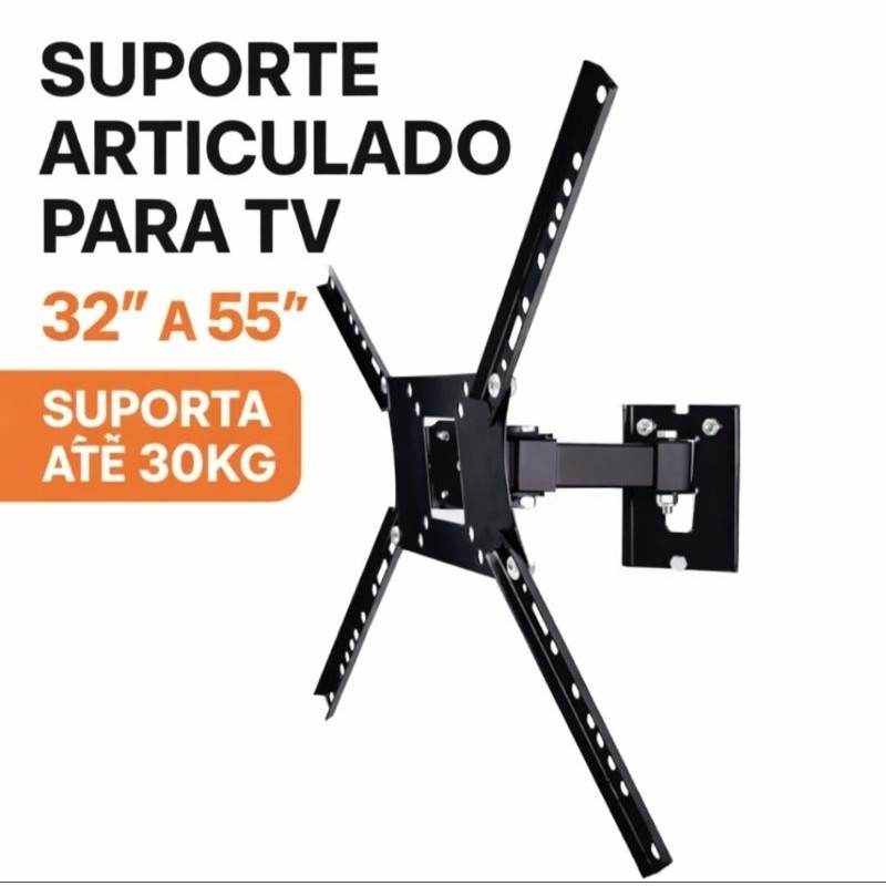 SUPORTE Articulado de Parede para Tv/monitor 32" A 55"