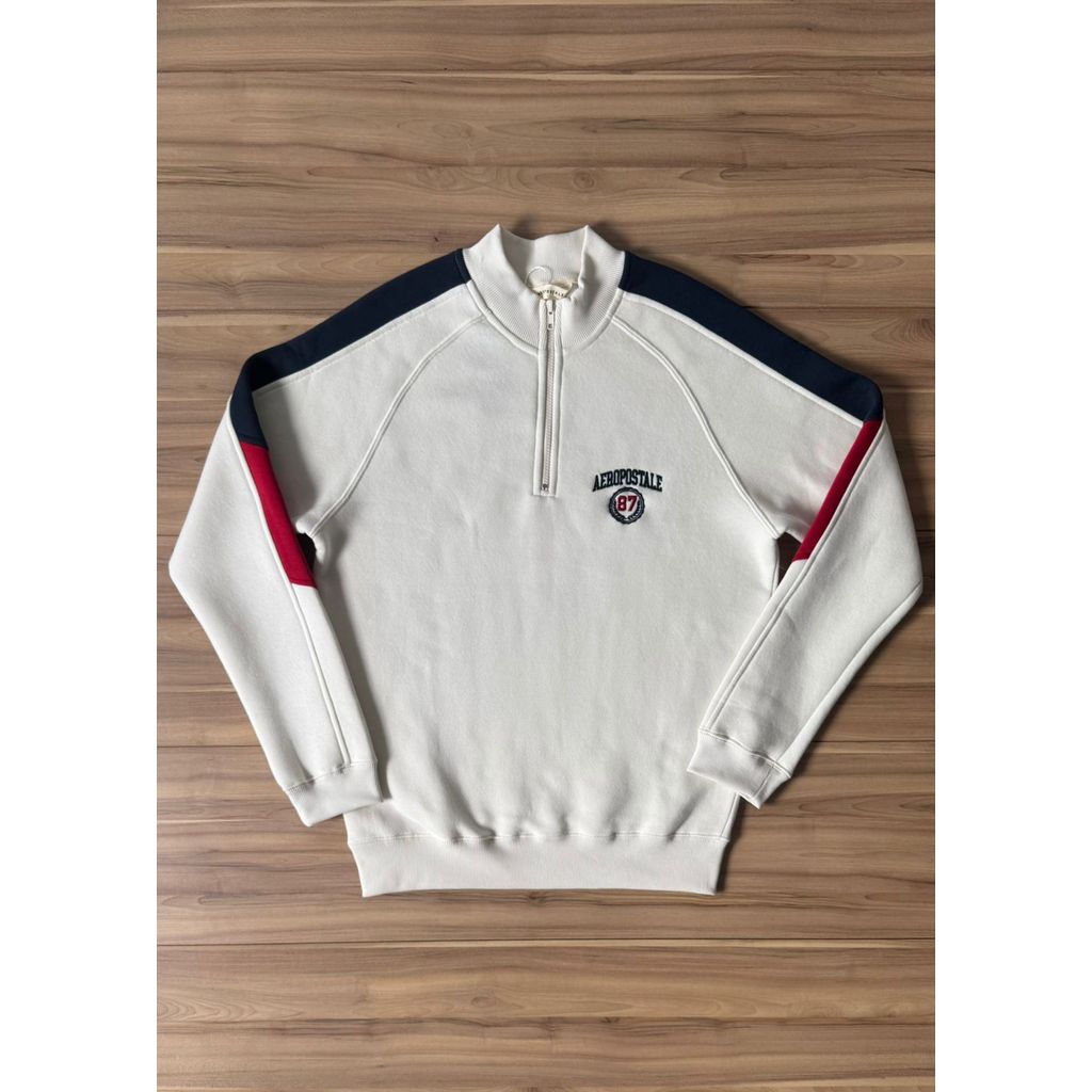 Moletom Careca Zíper Masculino Adulto Aeropostale