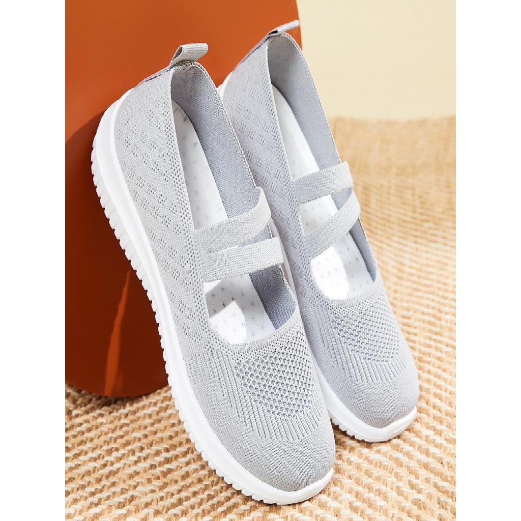 Sapatos femininos de meia-idade idosos mãe sapatos velhos pequim sapatos de pano tamanho grande femininos desliz