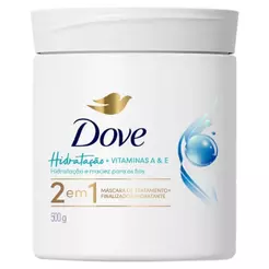 Máscara de Tratamento Dove 2 em 1 Hidratação 500g