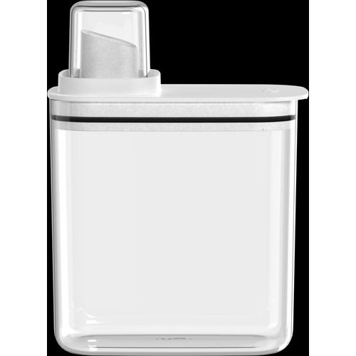 Dispenser Sabao Silicone 15L Transparente Caixa Vedacao Eficiente Sistema Antigotejamento Duravel