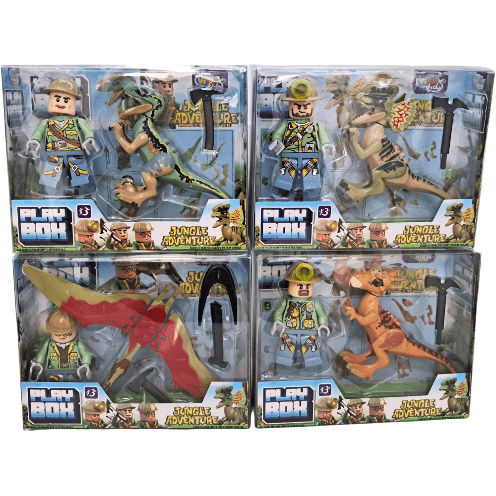 Play Box Aventura na Selva - Modelos Sortidos - Wellkids