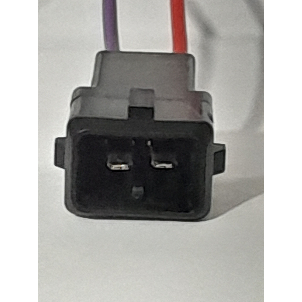 Chicote Plug Conector 2 Vias/Fios Sensor de Partida a Frio Porta Macho Reparo