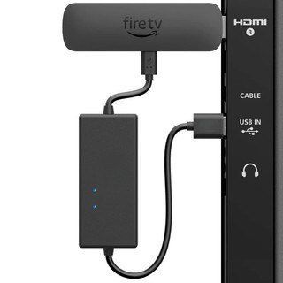 Adaptador de Cabo de Alimentação para AMZ Fire TV Stick, Alimenta o Fire TV Stick Diretamente da Porta USB da TV (Elimin