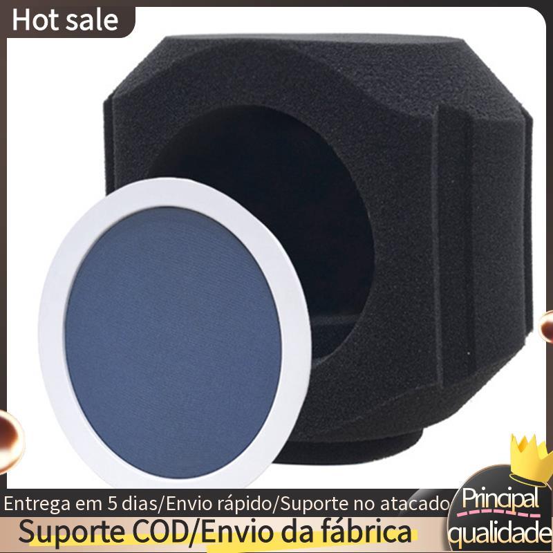 Espuma Acústica Microfone Isolamento Escudo Filtro Protetor De Vento Para Estúdios De Gravação Absorção De Som Bola De V
