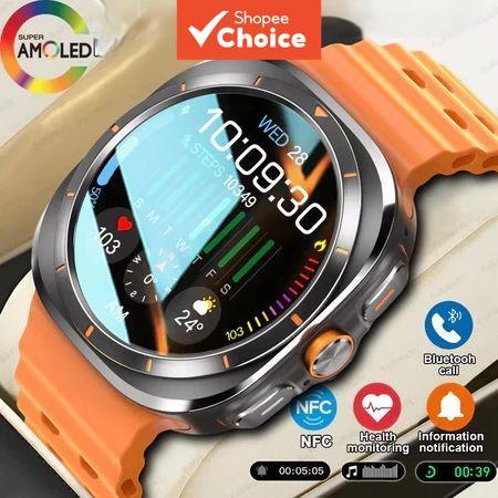 Relógio Inteligente AMOLED, NFC, GPS, Rastreador, Bluetooth, Chamada, À Prova D'Água, Feminino, Novo Verão