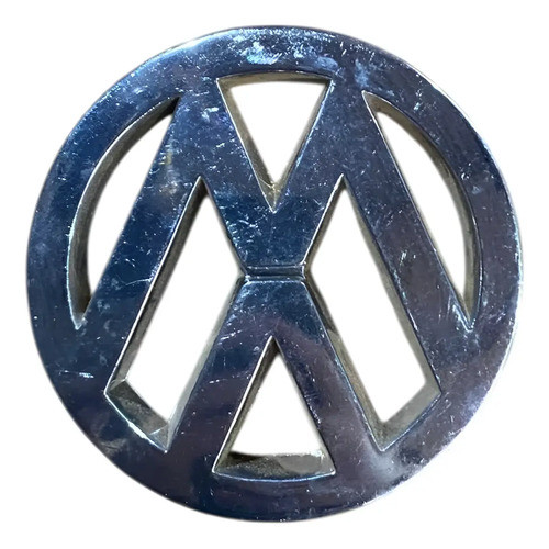 Emblema Grade Volkswagen Logus Pointer Pino Cromado Prateado