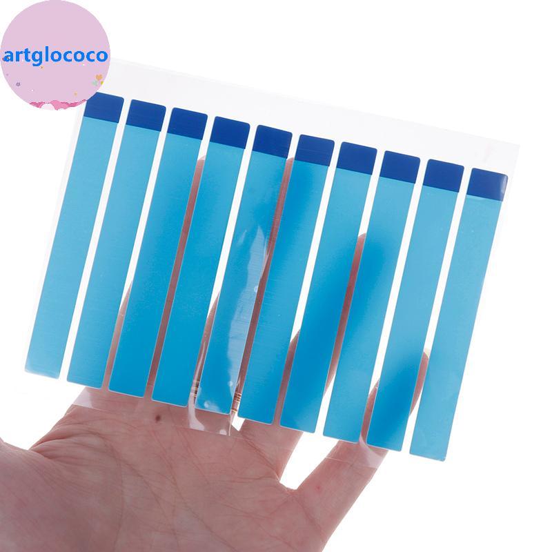 Artglococo 10 Unidades De Bateria Universal Para Celular Sti Adesiva Stier Fácil De Puxar Fita Traless Dupla Face BR