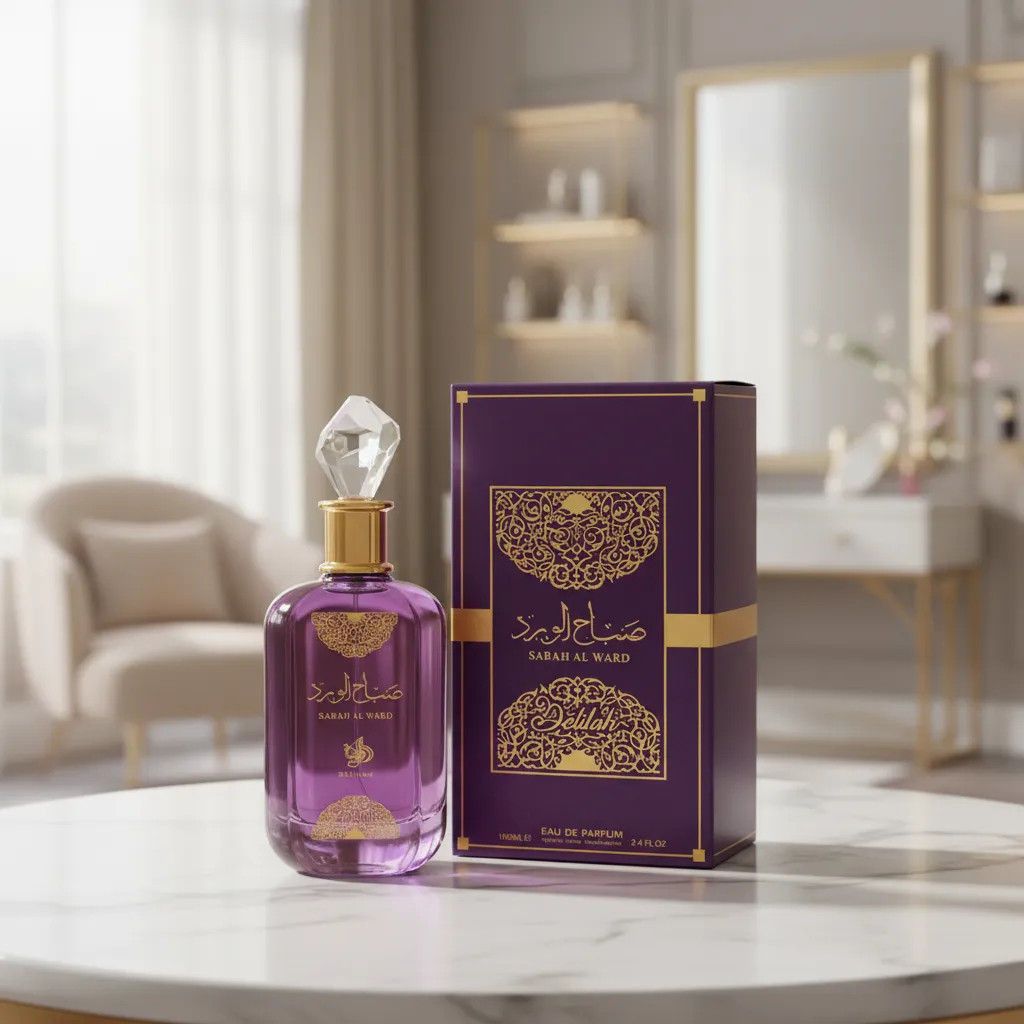 Perfume Árabe Sabah Al Ward Delilah 100ml Original Eau de Parfum Feminino