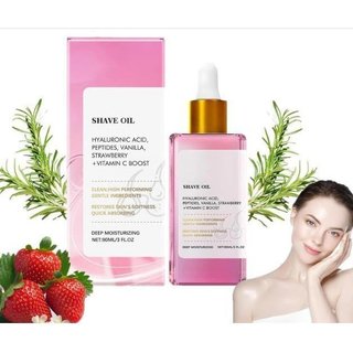 JUCHRZEY True Beauty Oil, um aftershave com aroma de morango e baunilha, realmente previne os pelos encravados NVYZ