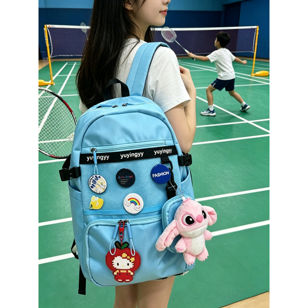 Pequeno feminino saco de Badminton mochila crianças masculino treinamento esportivo saco de tênis adolescente mochila es
