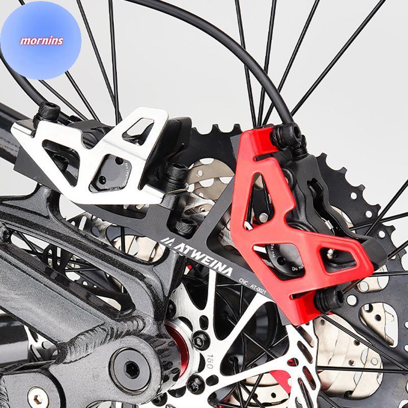 MORNIN CNC Liga De Alumínio Mountain Bike Pinça Traseira Placa Guarda Bomba Freio Traseiro Protetor Capa Protetora Fácil