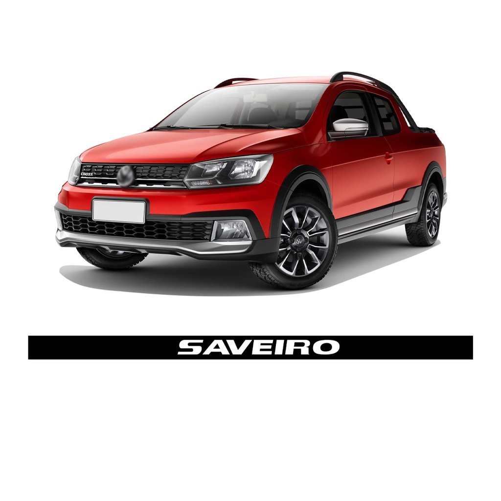 Adesivo Faixa Tampa Traseira Caçamba Volkswagen Saveiro 2010 2011 2012 2013 2014 2015 2016 2017 2018 2019 2020 2021 2022