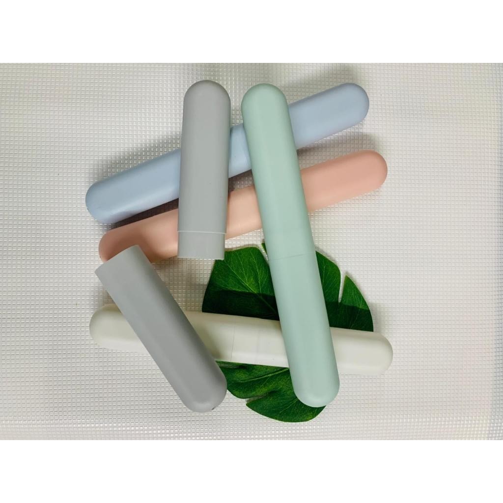 Porta Escova De Dente Portátil Para Uso Dia Em Dia Viagem  De Plastico ALEATORIO TRP0025 em Oferta na Shopee