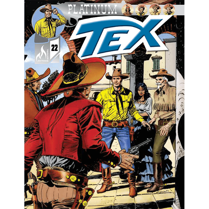 Livro - Tex Platinum Nº 22 - Mythos Editora ISBN 9788578674663