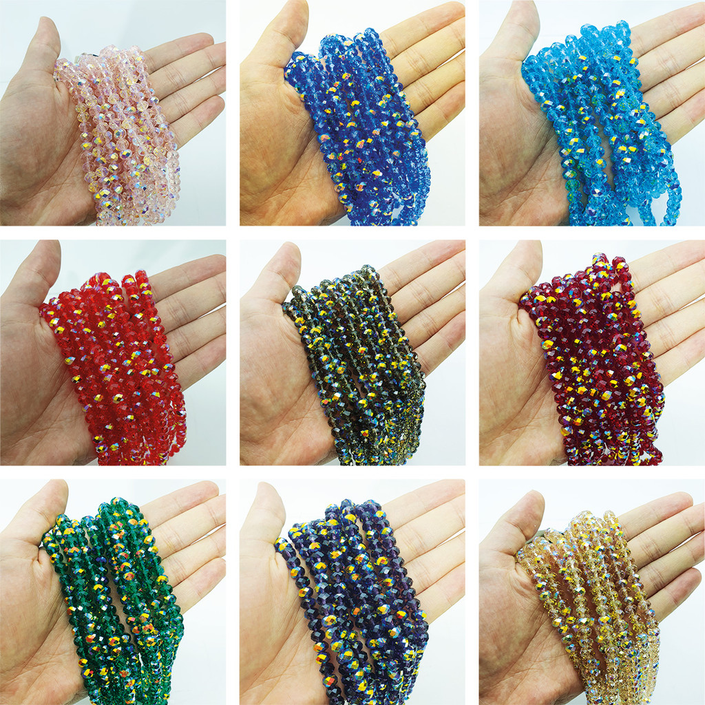 Fio de Cristal c/ Zircônia - 1 Fio 8 ou 6 mm em Oferta na Shopee