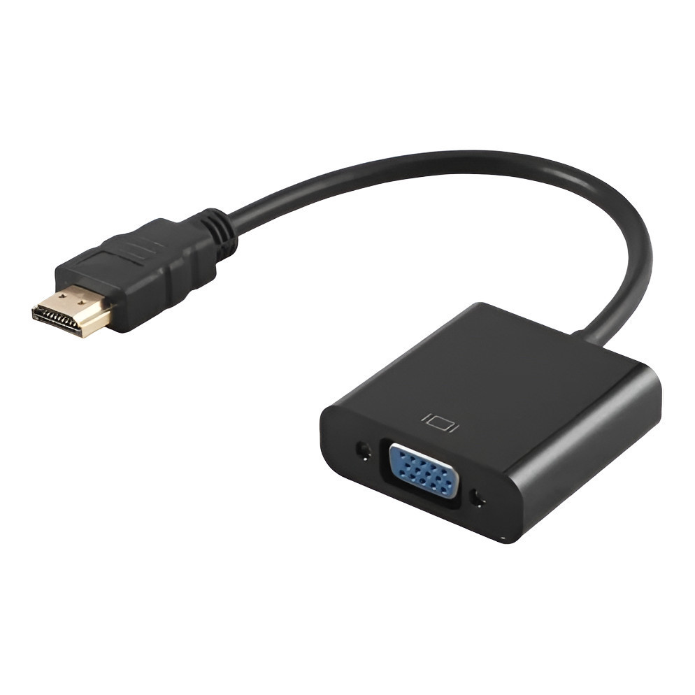 Cabo Adaptador Conversor Hdmi Macho Para Vga Fêmea 15cm