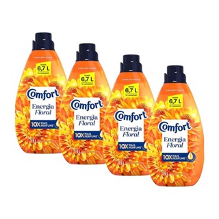 Kit 4 Amaciantes Concentrados Comfort Hydra Sérum 1.5L cada em Oferta na Shopee