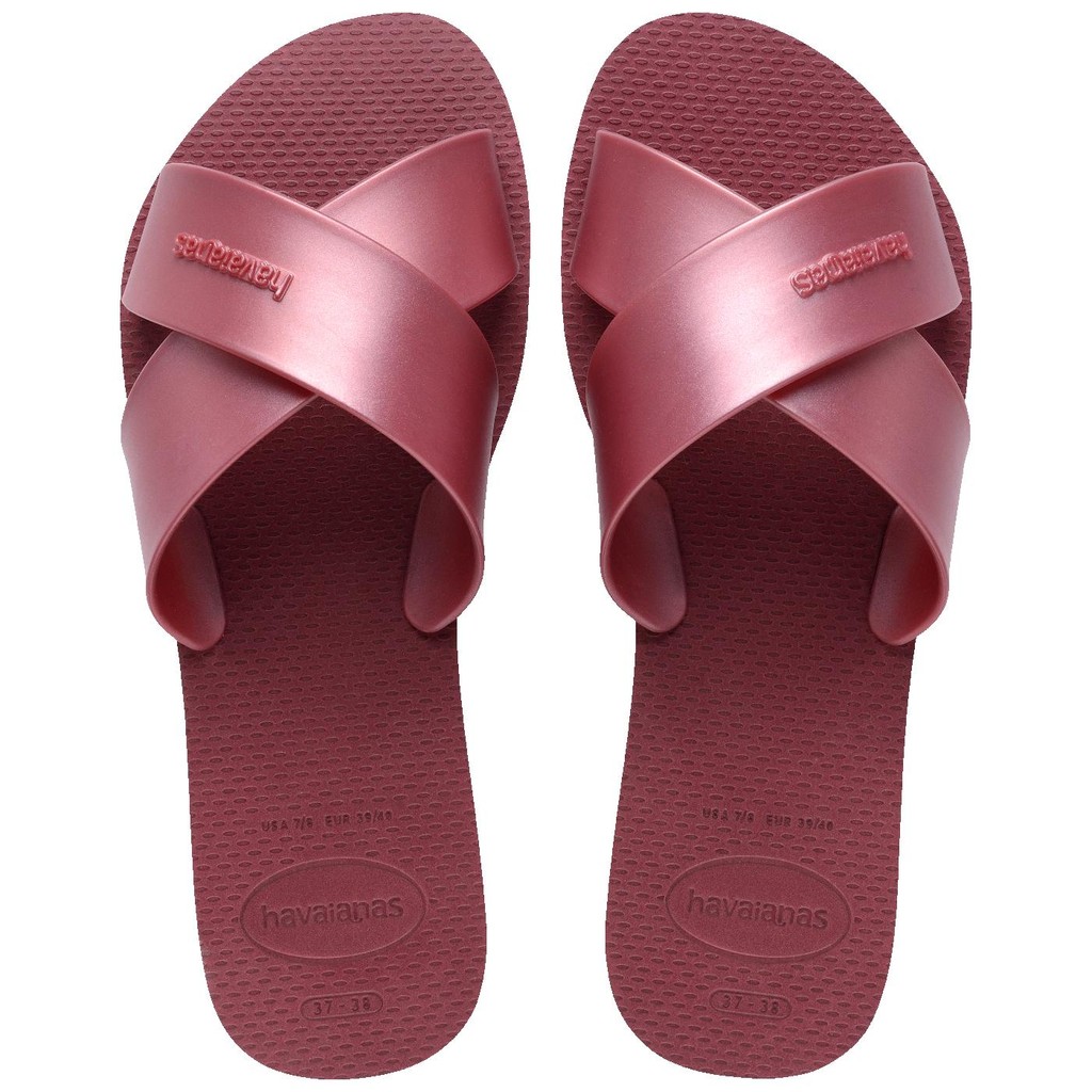 Rasteirinha Havaianas Aqua Metallic em Oferta na Shopee