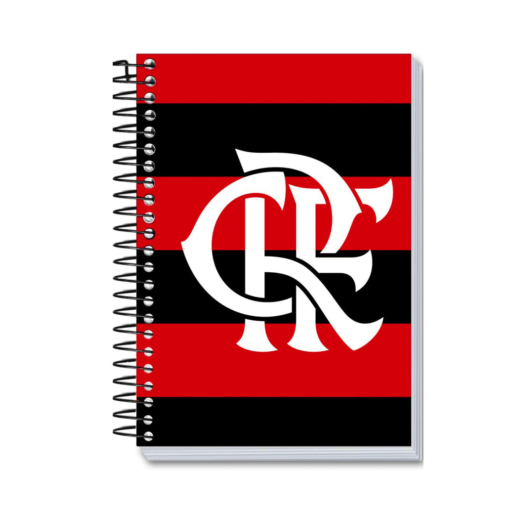 Caderno 10 Matérias Universitário 160 Folhas Flamengo Capa:CRF