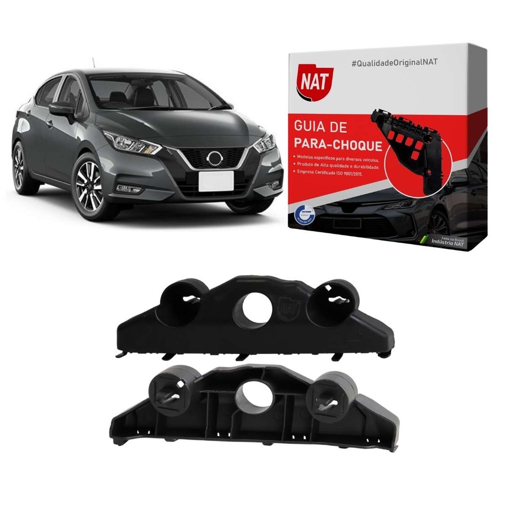 Suporte Guia Parachoque Versa 2022 Até 2023 Dianteiro em Oferta na Shopee