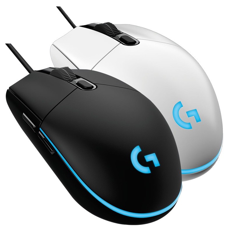 mouse Para Jogos Com Fio G102 Lightsync , Botão De Luz De Fundo Mecânica , Brilhante , laptop macro , Escritório Domésti
