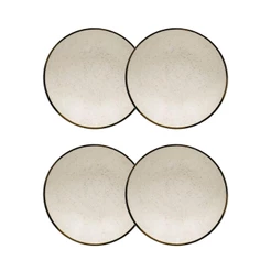 Conjunto 4 Pratos Fundos 20,5cm Brisa Cerâmica Oxford