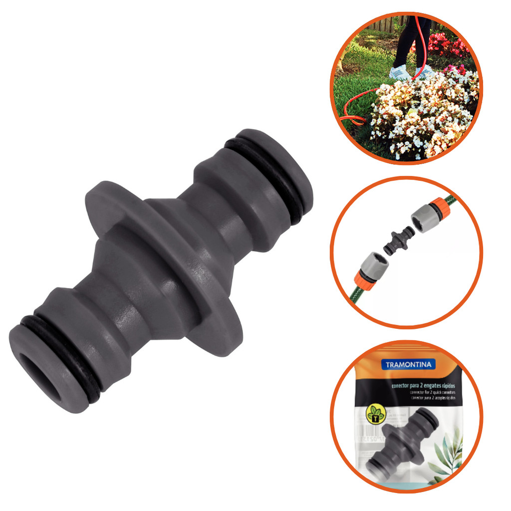 Conector Adapta Extensor Mangueira Engate Rápido Tramontina em Oferta na Shopee