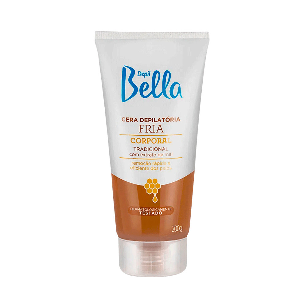Cera Depilatória Fria Depil Bela Tradicional 200g