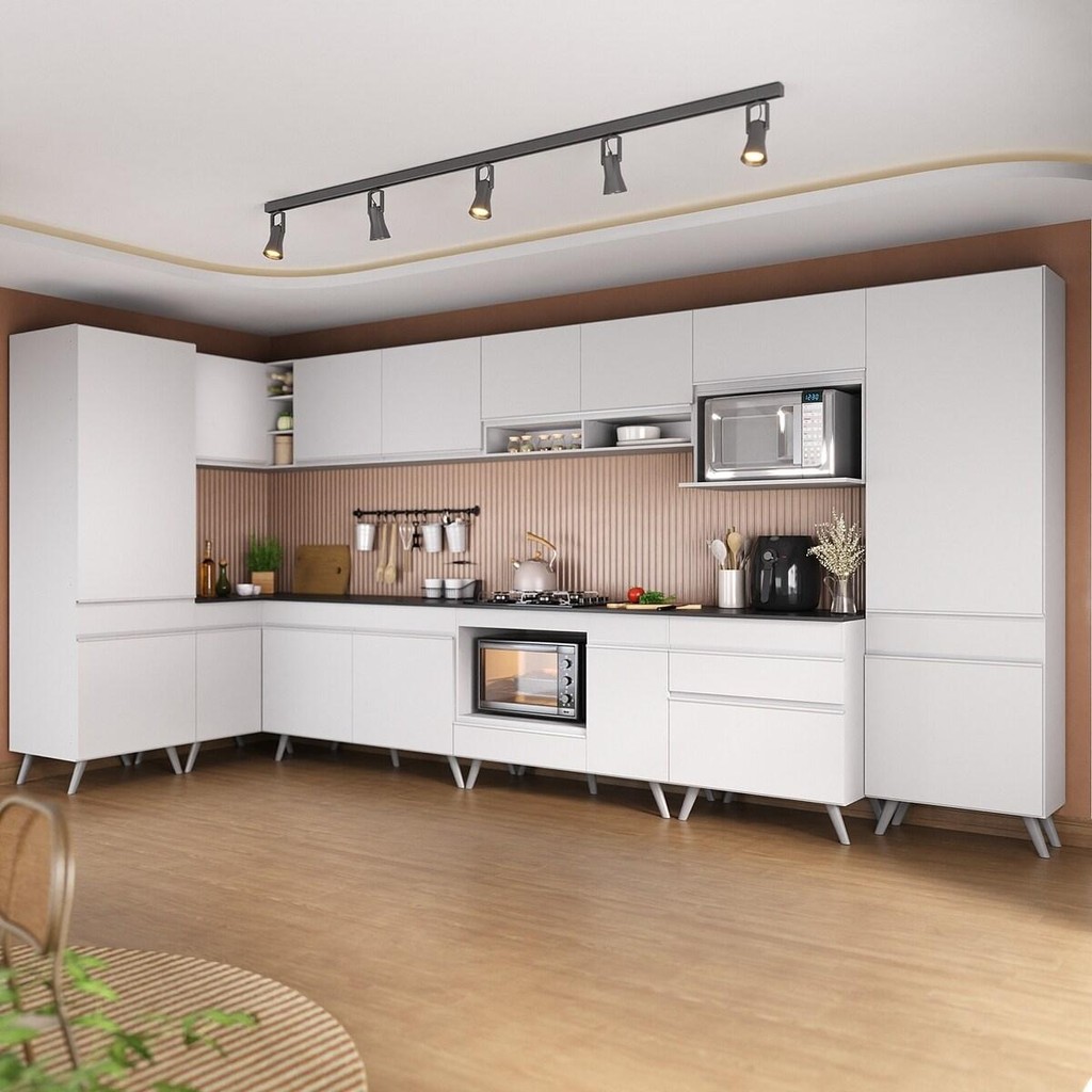Cozinhas Moduladas de Canto: Onde Comprar | BuscaProdutos