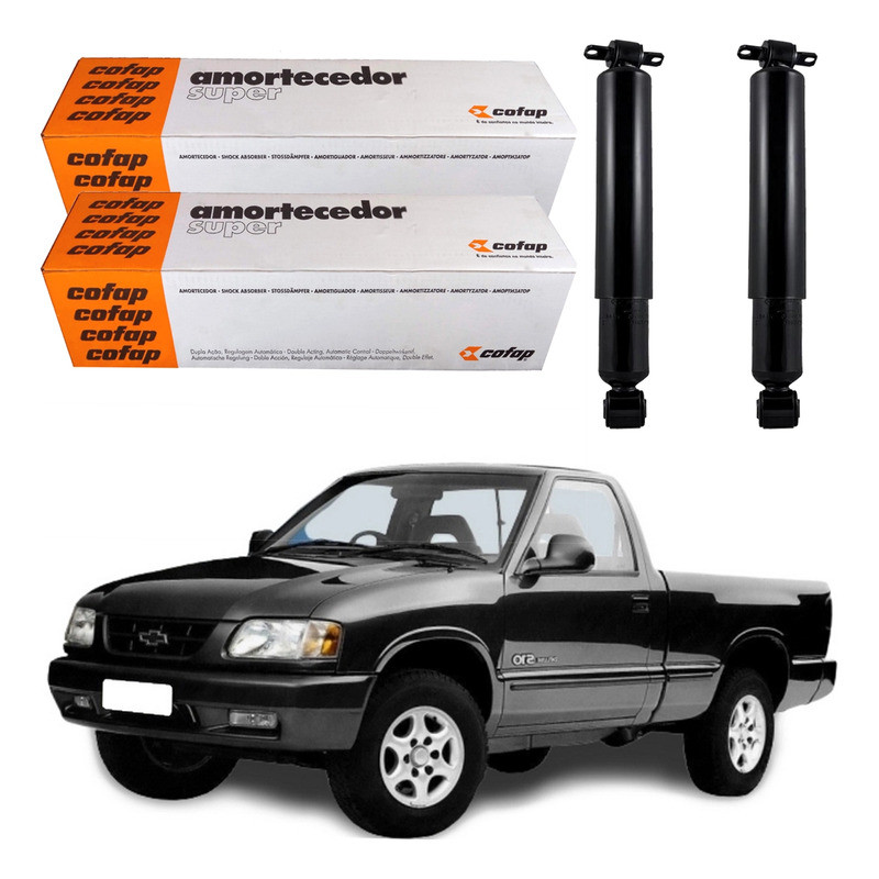 Par Amortecedor Traseiro Cofap S10 2.5 1997 A 2000 em Oferta na Shopee