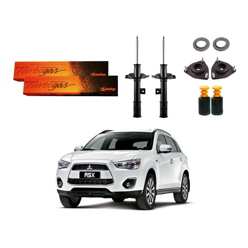 Kit Amortecedor Dianteiro, Asx 2.0 2013 A 2016 em Oferta na Shopee