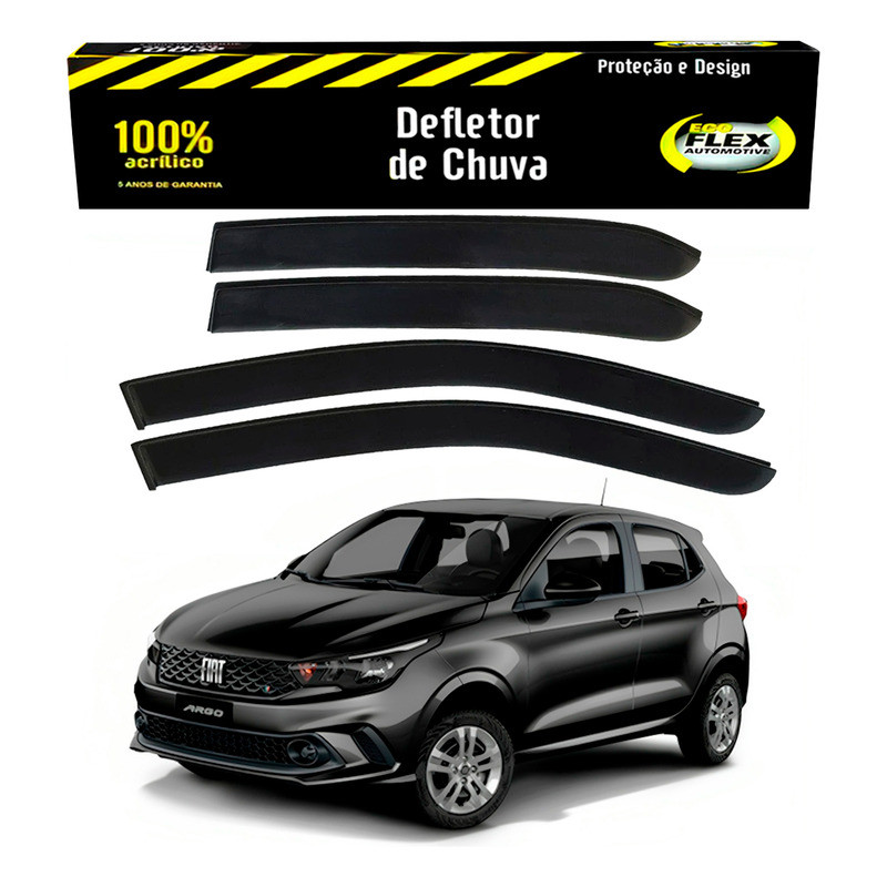 Jogo Defletor Calha Chuva Argo 1.0 1.3 1.8 2022 A 2023