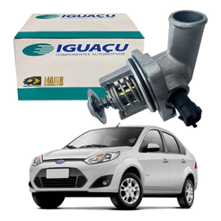 Valvula Termostatica Metal Fiesta Sedan 1.6 Flex 2010 A 2014