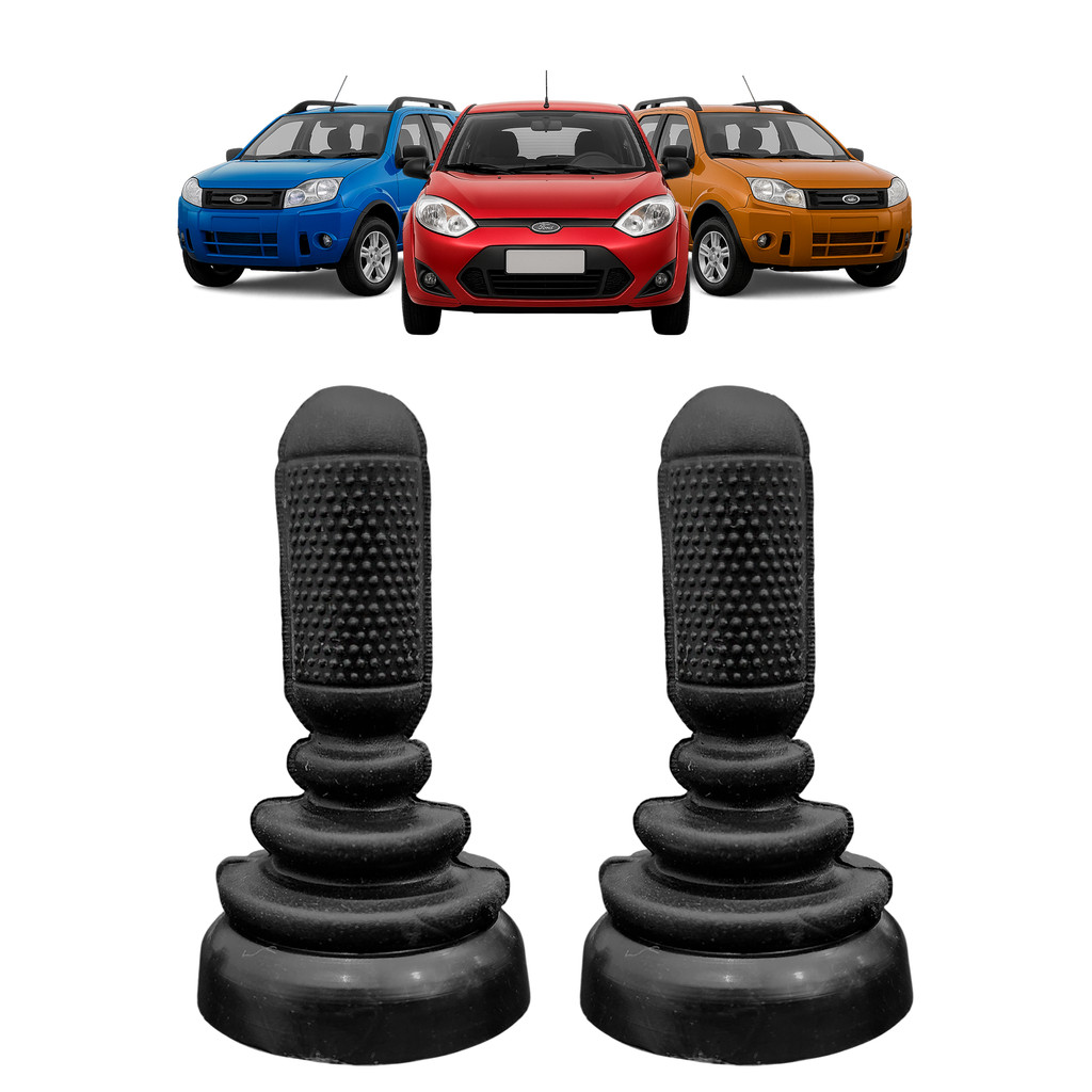 Par Pino Botão Do Retrovisor Fiesta Focus Ecosport Manopla