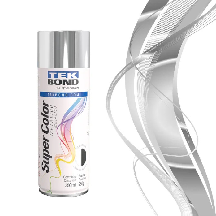Cromado 350ml TekBond em Oferta na Shopee